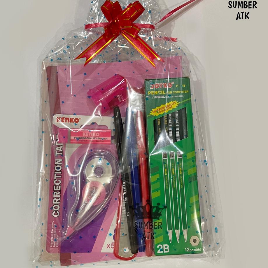 

PAKET SEKOLAH LENGKAP A5 CORRECTION TAPE PENSIL - SUMBER ATK ,,