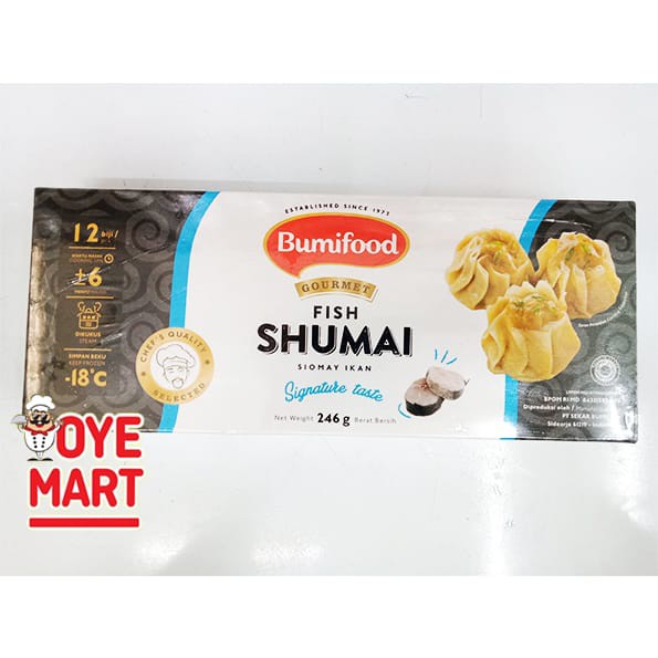 SIOMAY IKAN 245GR ISI 12 BUMIFOOD DIMSUM