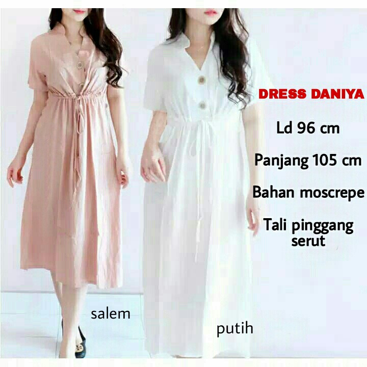 DRESS DANIYA / DRESS BUSUI / DRESS MOSCREPE