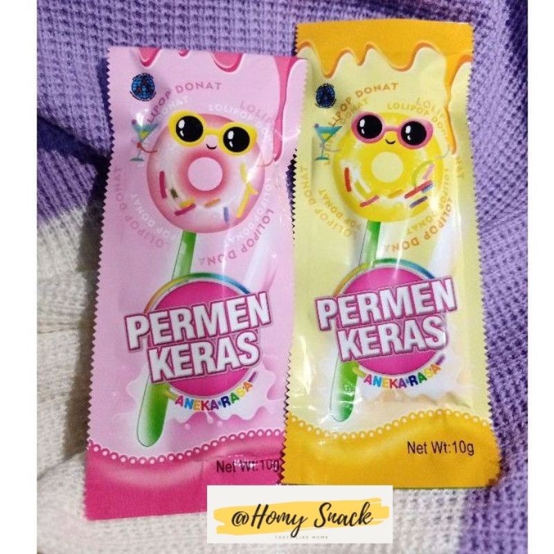 Permen Lolipop Donat / Permen Lolipop / Permen Donat