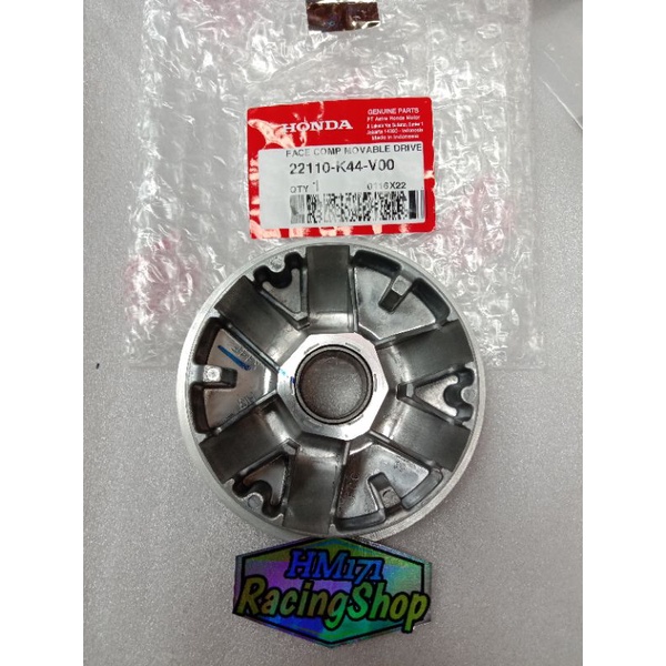 rumah roller bubut custom kode K44 13,5 13,8 pulley racing beat esp beat pop scoopy fi vario 110fi beat street kode K44 rumah roller bubutan