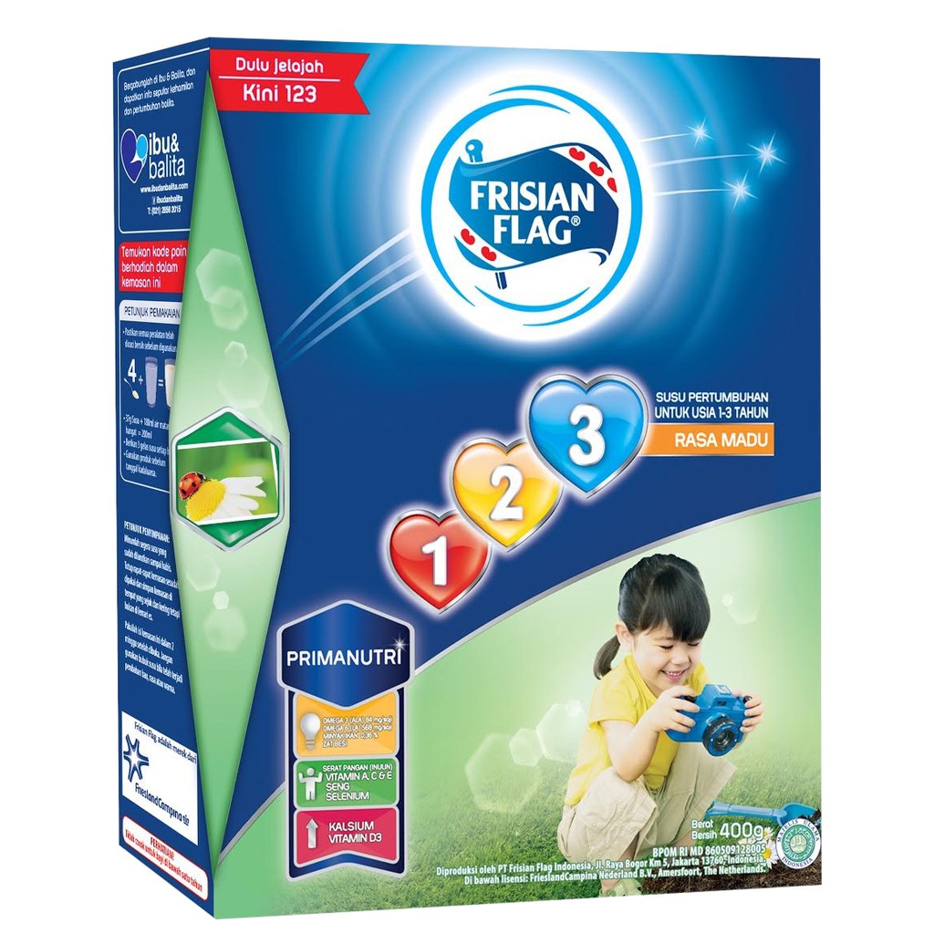 

Frisian Flag 123 PRIMANUTRI 800 gram