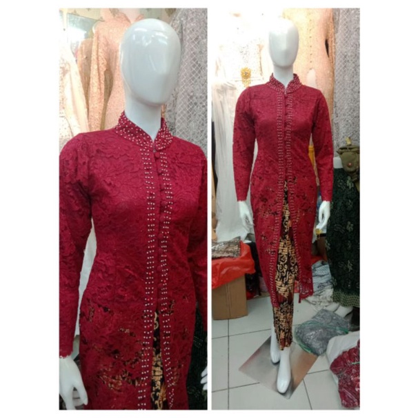 baju ibu atasan besan model tunik