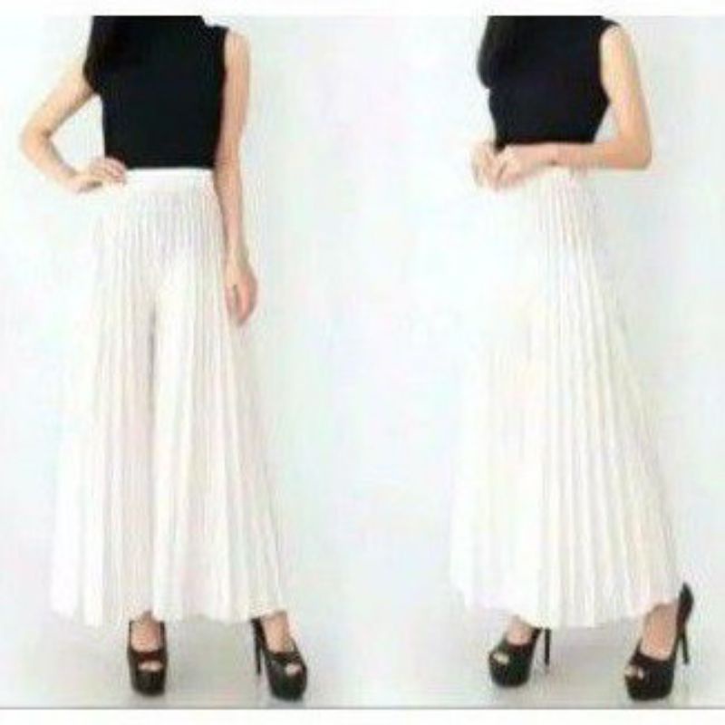 CELANA KULOT PLISKET DEWASA/CELANA PEREMPUAN/CELANA PANJANG PEREMPUAN/FASHION WANITA/CELANA PLISKET WANITA