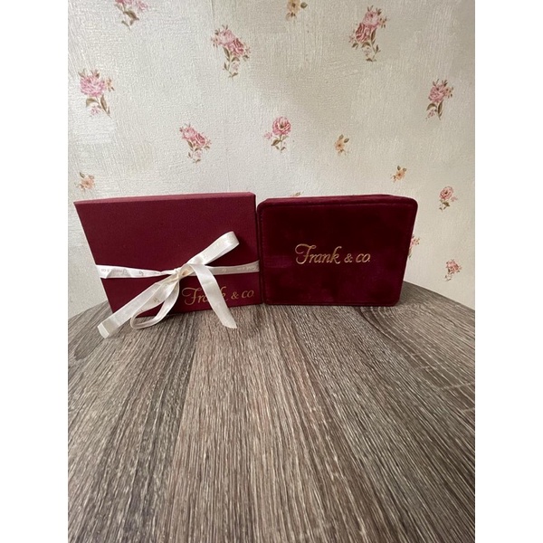 Kotak Perhiasan Anting Frank & Co Ori