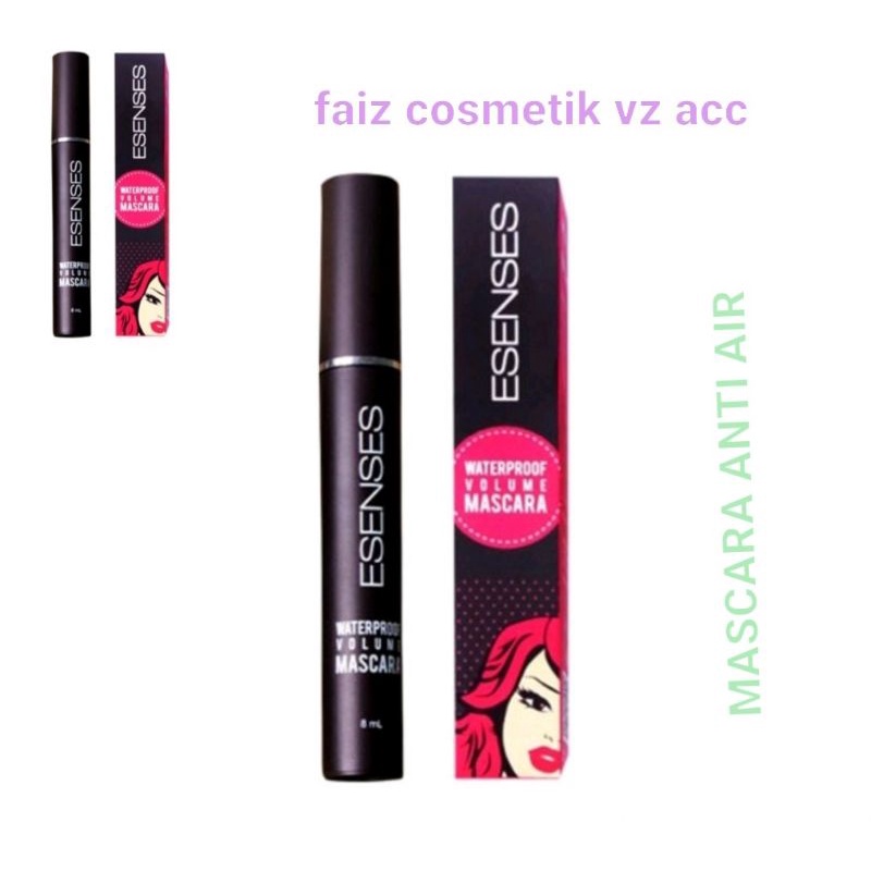 (BISA COD) Mascara Esenses Waterproof Volume BPOM