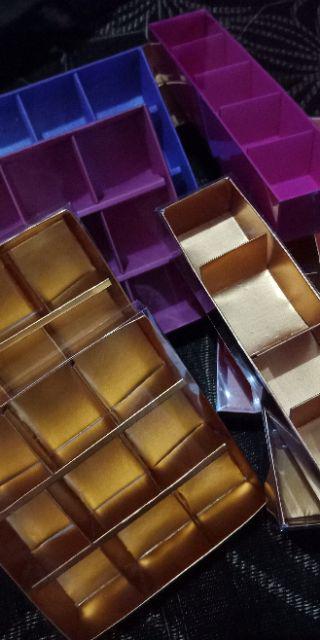Jual Kotak Coklat Sekat 6x2 Atau Sekat 12 Model Terbaru, Bisa Grosir Dan Eceran Murah