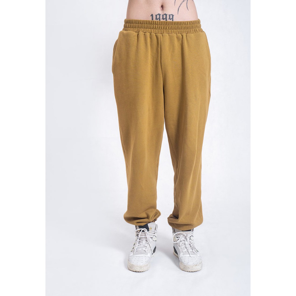 OCWA BASIC SWEATPANTS MUSTARD