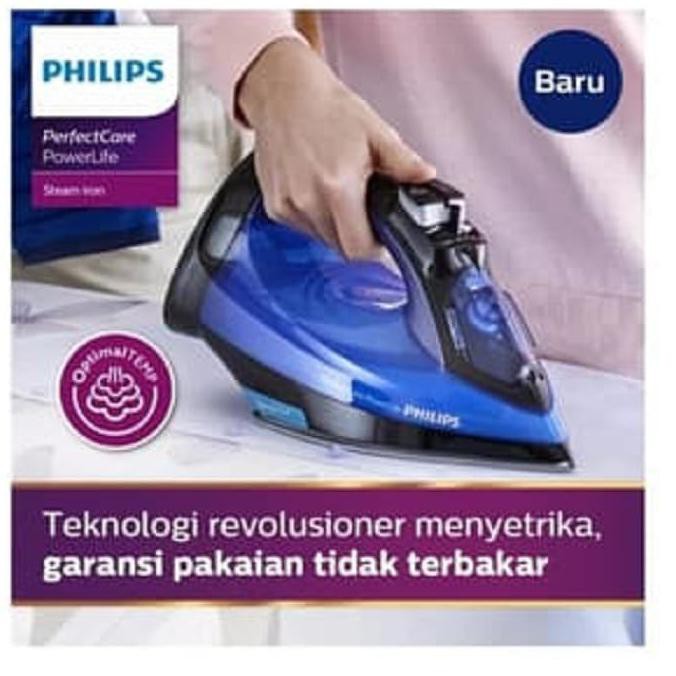 (READY COD) Philips Setrika Uap Optimal Temp GC3920 GC 3920 GC-3920 BIRU ORIGINAL DISKON
