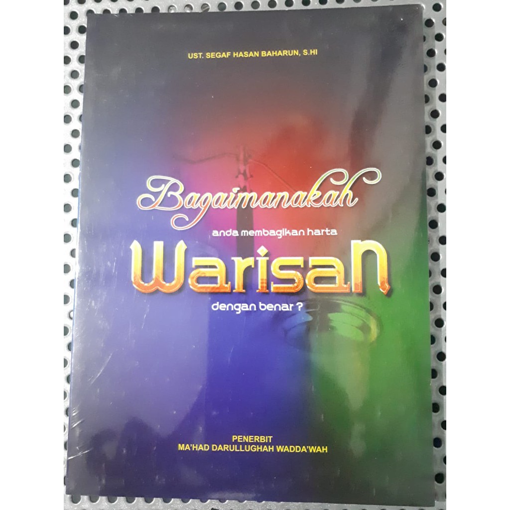 Buku Warisan Karya Habib Segaf Baharun