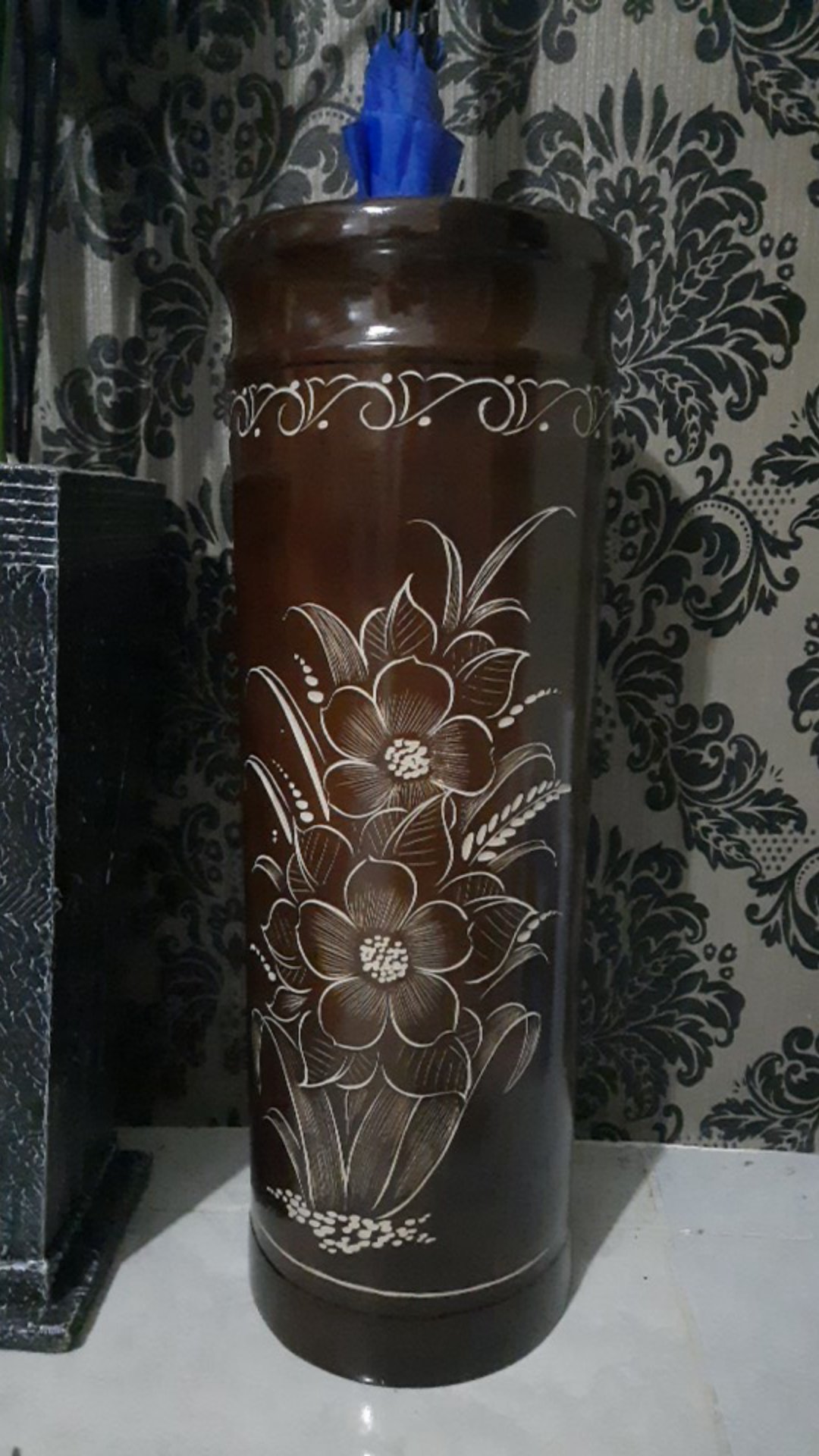 Tempat Payung Kayu Jati