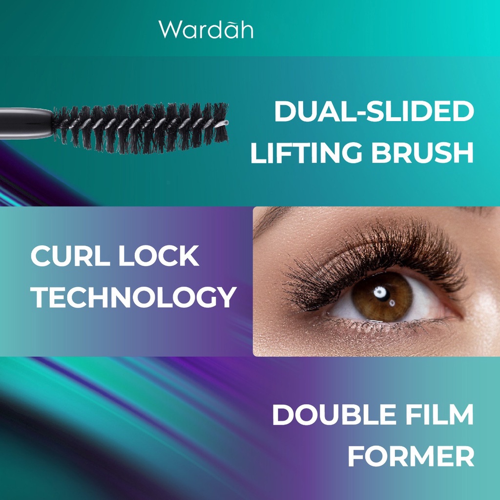 Wardah EyeXpert Liftlast Waterproof Mascara