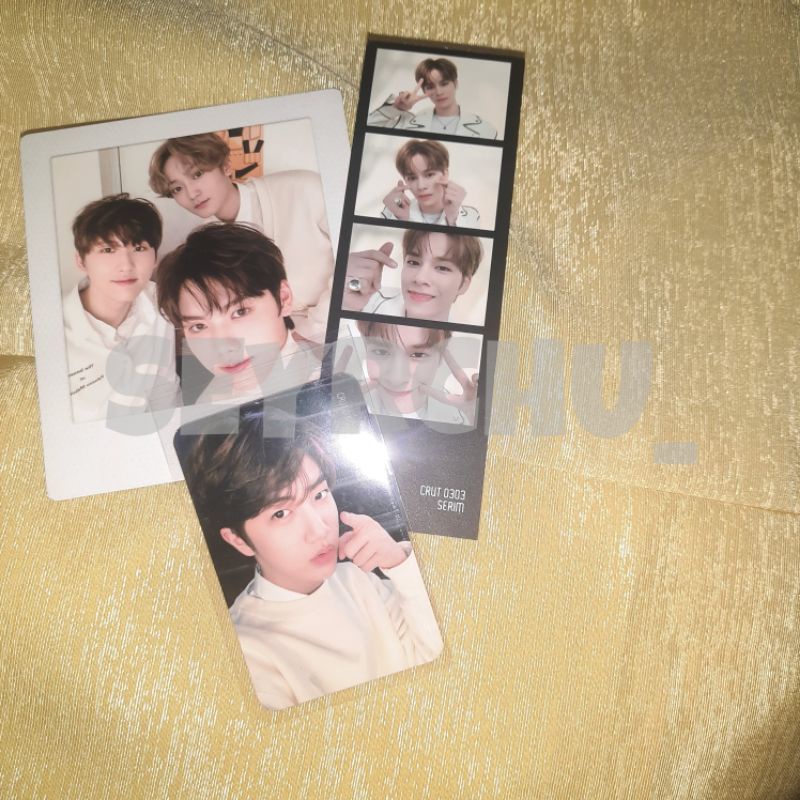 Cravity album season 1 Pc wonjin/Photocard wonjin, Photostrip Serim, Polaroid member