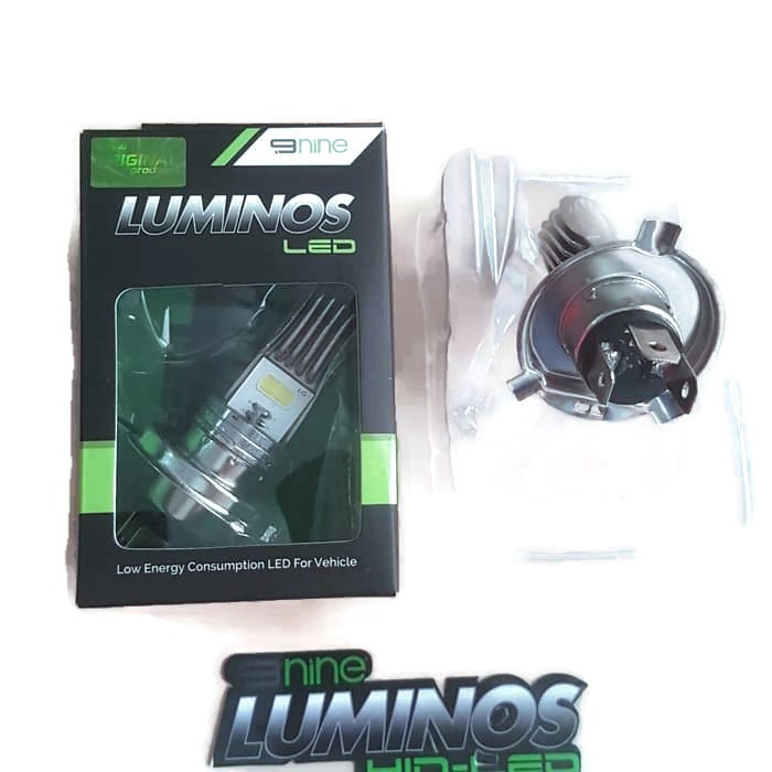 Bohlam Lampu LED Depan Vixion Verza NVL Byson H4 HS1 AC DC LED Motor Putih-2