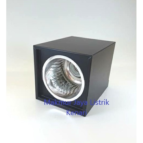 KAP LAMPU DOWNLIGHT OUTBOW 3inch 4INCH 5inch KOTAK PUTIH / HITAM E27 DL OB 3 inch 4 INCH 5 inch