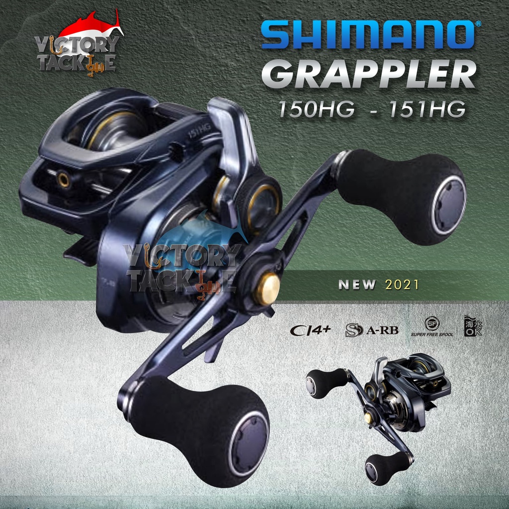 REEL PANCING | SHIMANO GRAPPLER 150 | 151 HG Baitcasting - 2021 Model