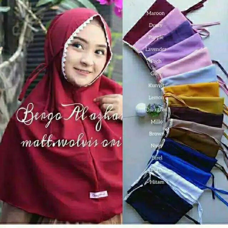 Bergo Al Azhar Hijab Instan