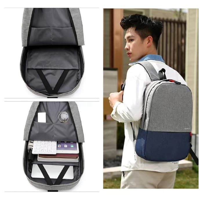 Tas Ransel Laptop / Tas Backpack / Tas Punggung USB Port Charger YTR01