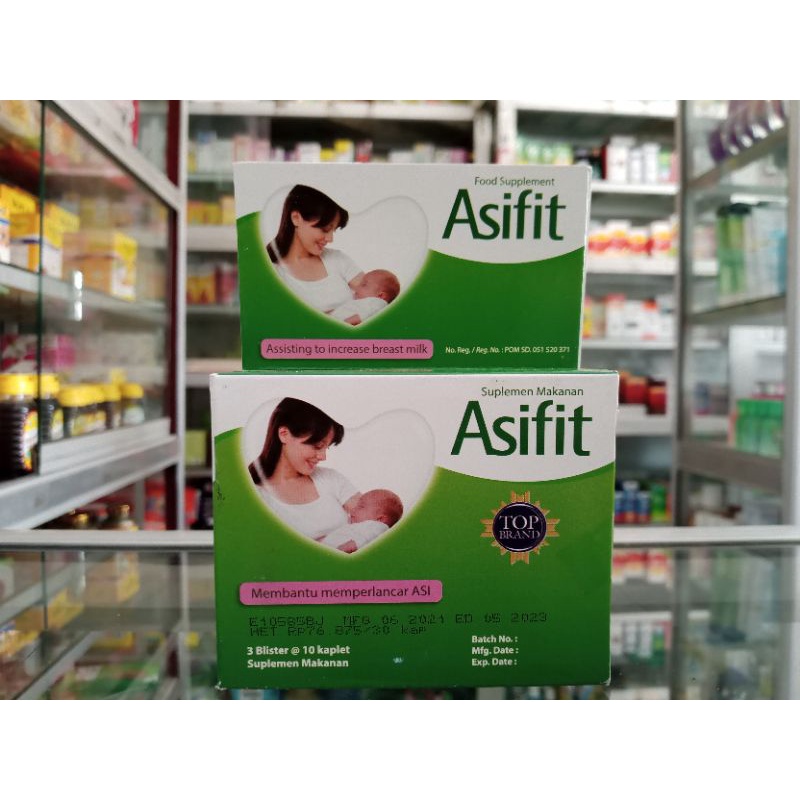 ASIFIT @30 KAPLET | Membantu Memperlancar Asi - ED 08/2024