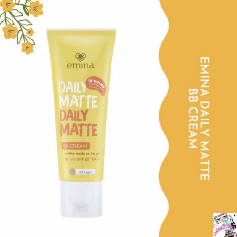 ☃Cutezz_Ching1☃Emina Daily Matte Bb Cream SPF 25 PA++ 16g