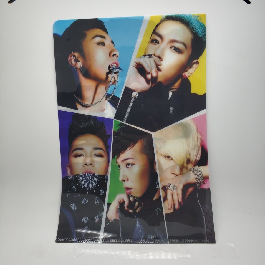 

Map folder A4 plastik / plastic KPOP / K-pop Big Bang model 3 import