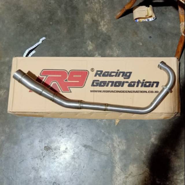 Header leheran knalpot mx king 150 51mm 51 mm original r9