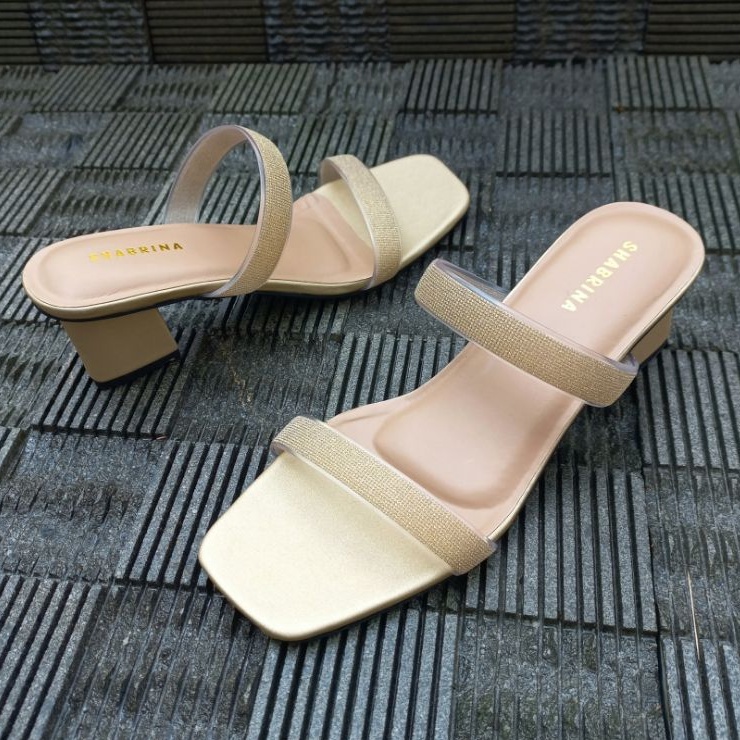 Shabrina Mutia Gold Sepatu Big Size Jumbo 41-45