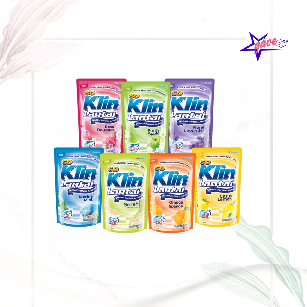 So Klin Lantai 780ml