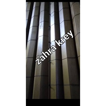 krey tirai PVC polos dan motif