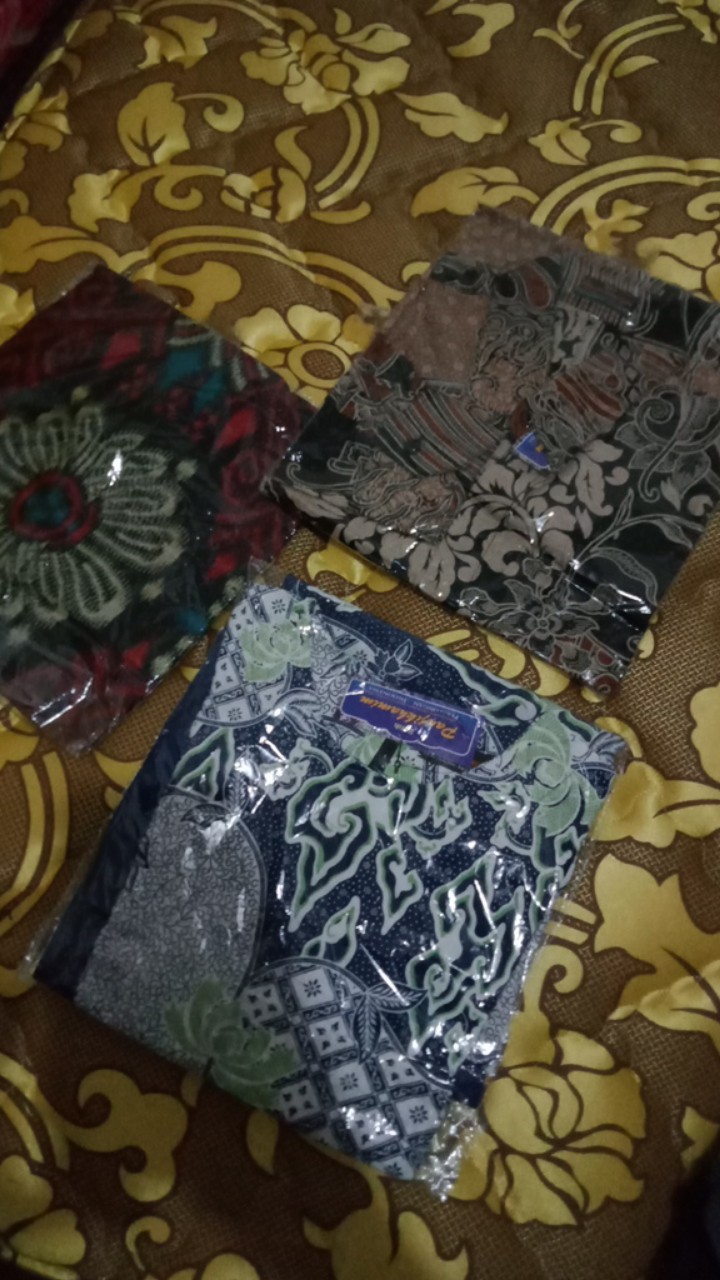Batik Panjikhamim Pekalongan Kemeja Batik Pria Baju Formal Kerja Pesta New Modern Murah Adem