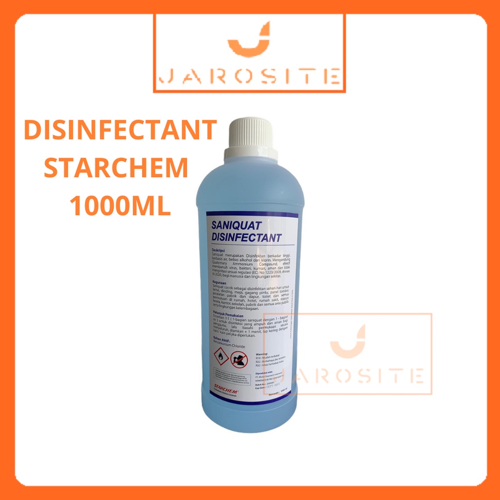 Desinfektan Cairan Disinfektan Starchem Kemenkes Saniquat 1 Liter