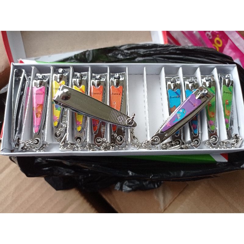 Gunting KUKU kecil (12pcs) / NAIL CLIPPER / pemotong kuku