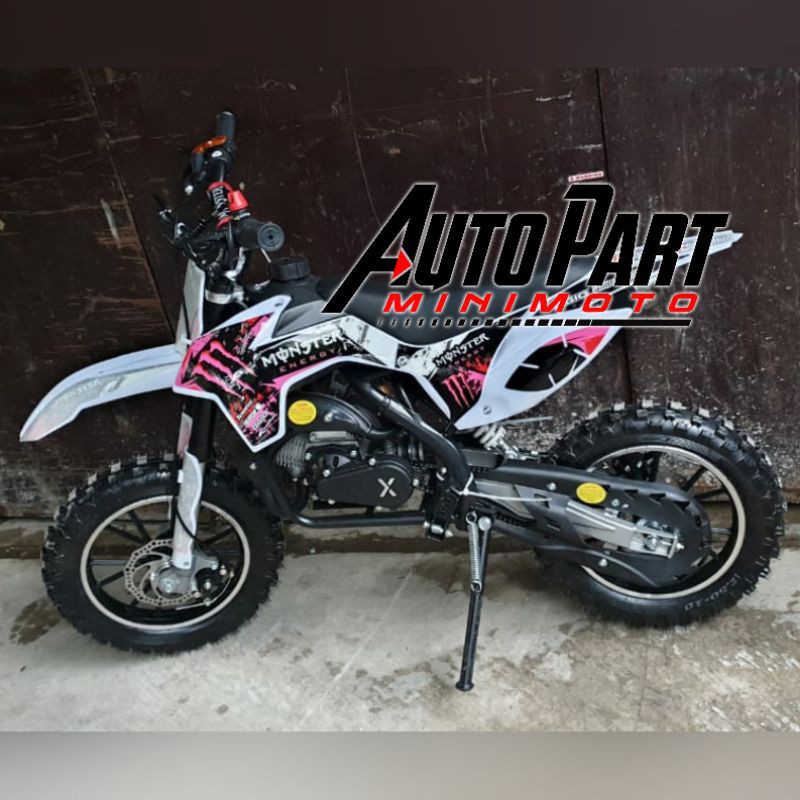 Promo murah      PROMO SPESIAL HARI RAYA   Motor Mini Trail MXF Monster Trail Mini Monster MXF 50cc