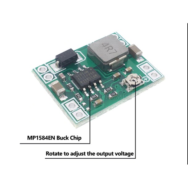 LM2596 Module Power Supply 3A Mini DC Converter Step Down Adjustable