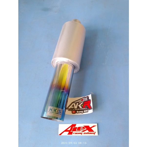 KNALPOT MOBIL RACING HKS BRUNTIPE, KNALPOT MOBIL HKS MURAH AVANZA XENIA JAZZ KIJANG BRIO FUTURA DLL