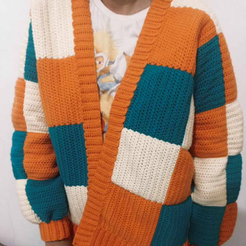 SLOW FASHION - Crochet Cardigan Rajut CUSTOM