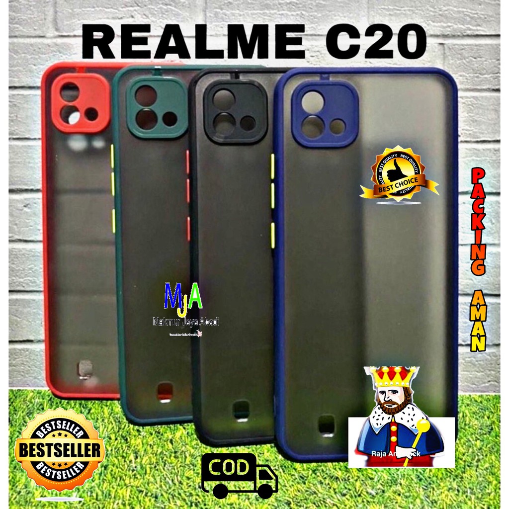 SOFTCASE REALME C20 - CASE MATTE FULL COLOUR MY CHOICE BUMPER CASE PELINDUNG KAMERA
