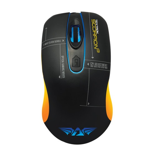 Mouse Gaming Armaggeddon Textron Scorpion 3 Wired 4800 CPI |