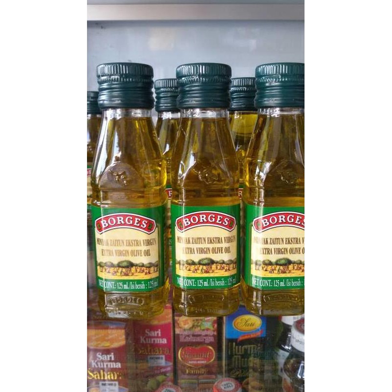 

Ready Oke] Minyak Zaitun Borges Extra Virgin Olive Oil 125 Ml