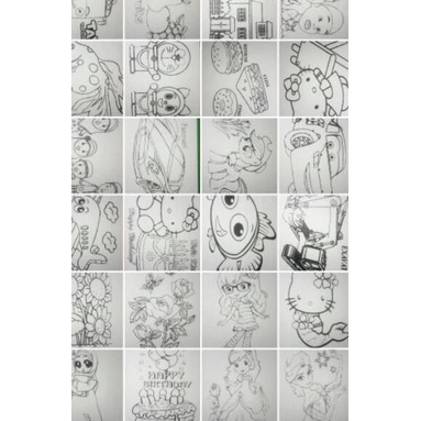

Telah Hadir.. paket 10 styrofom lukis list lakban