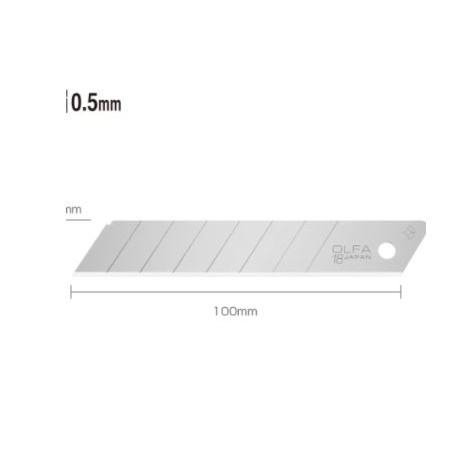 

Olfa-18mm Spare Blade LB-10 (10pcs pack)