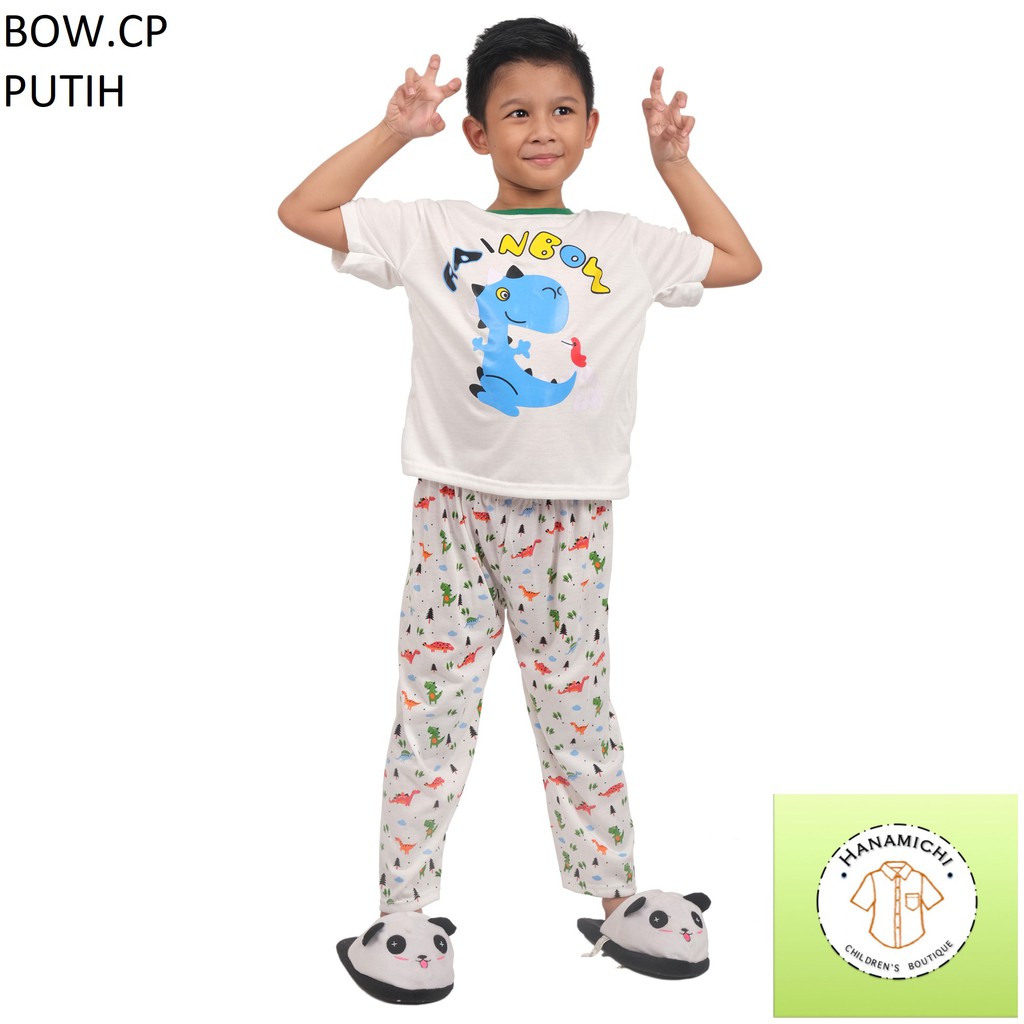 Hanamichi BOW.CP Baju Tidur Anak Lengan Pendek