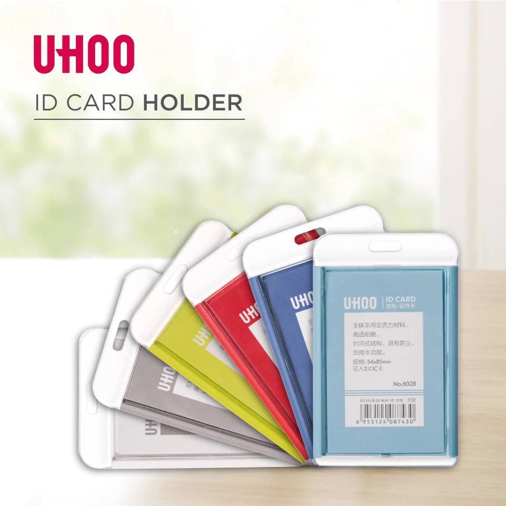 

Name Tag tempat Id card Holder acrylic akrilik Kartu karyawan