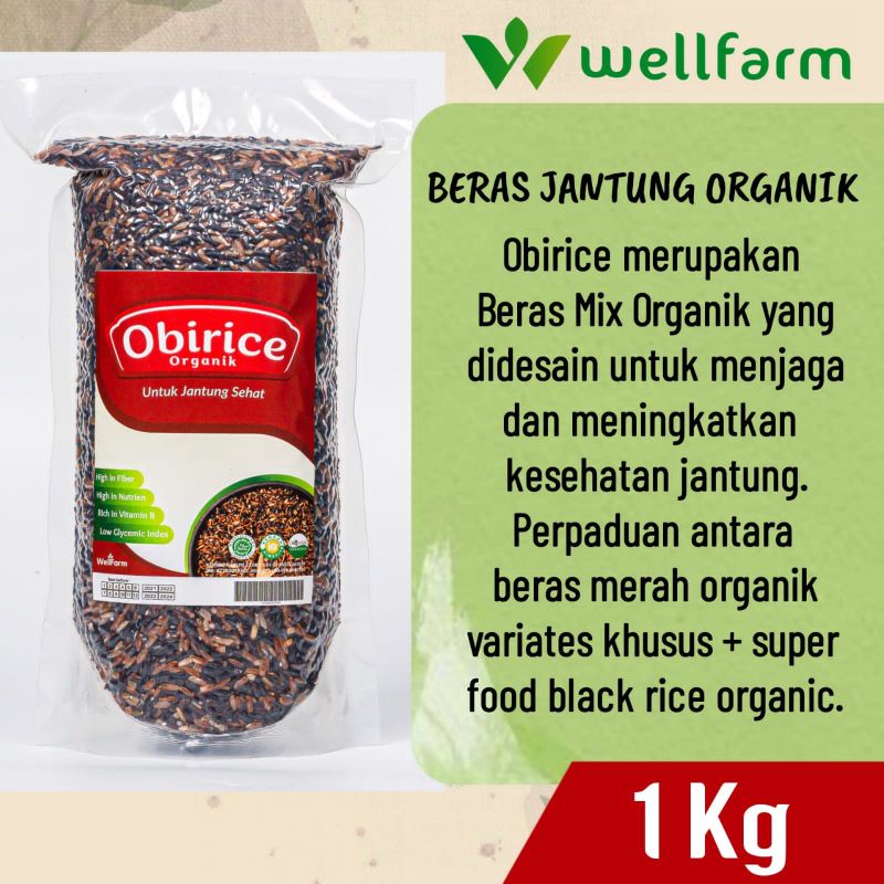 

Wellfarm Beras Obirice Organik 1 kg