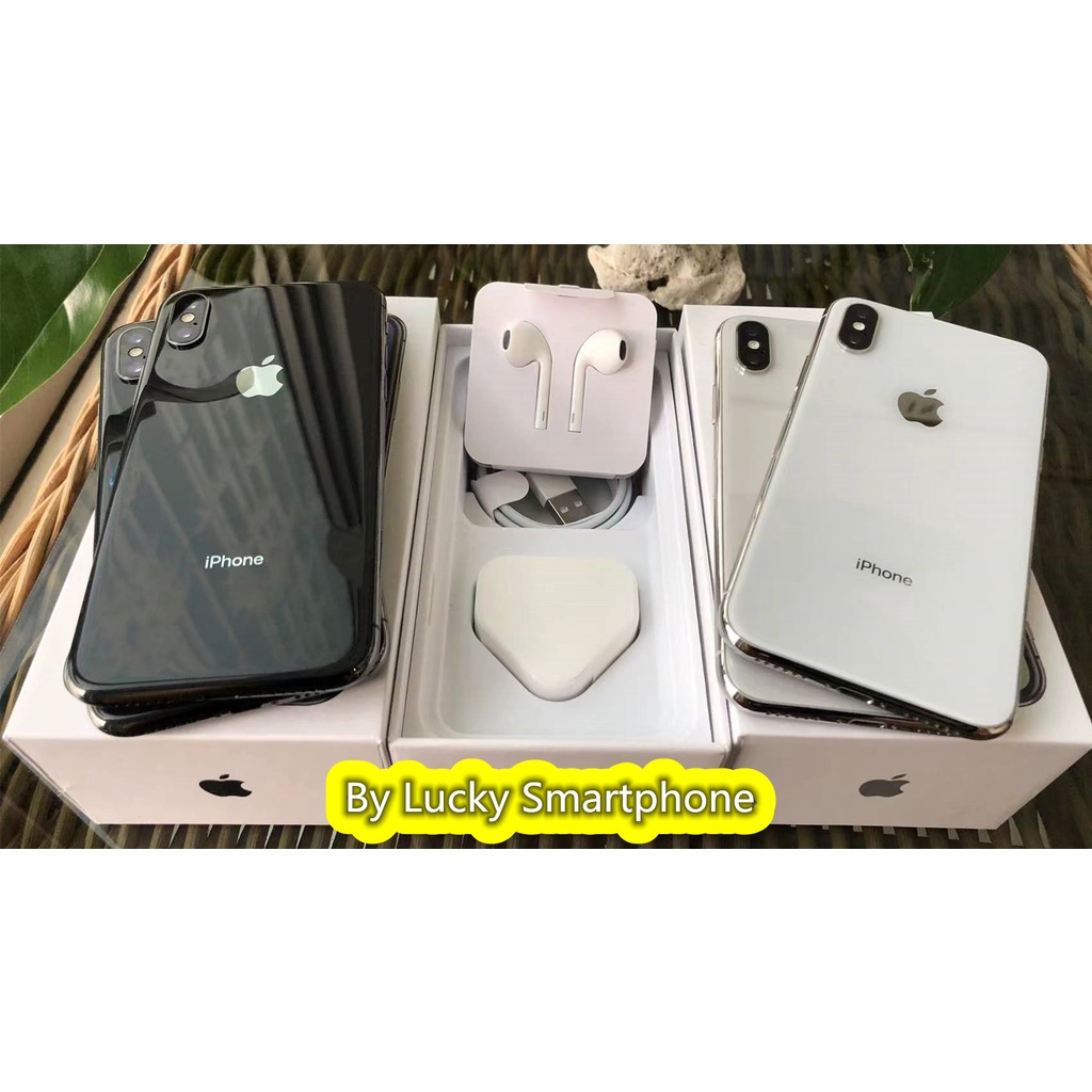 iPhoneX 64GB All Sim Silent Fullset Original Second Mulus100% Like New 3utools All Green (Garansi 1 Tahun)-7