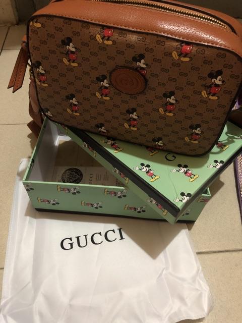  Gucci  Limited Edition Mickey  Mouse  GG 58863 va Shopee 