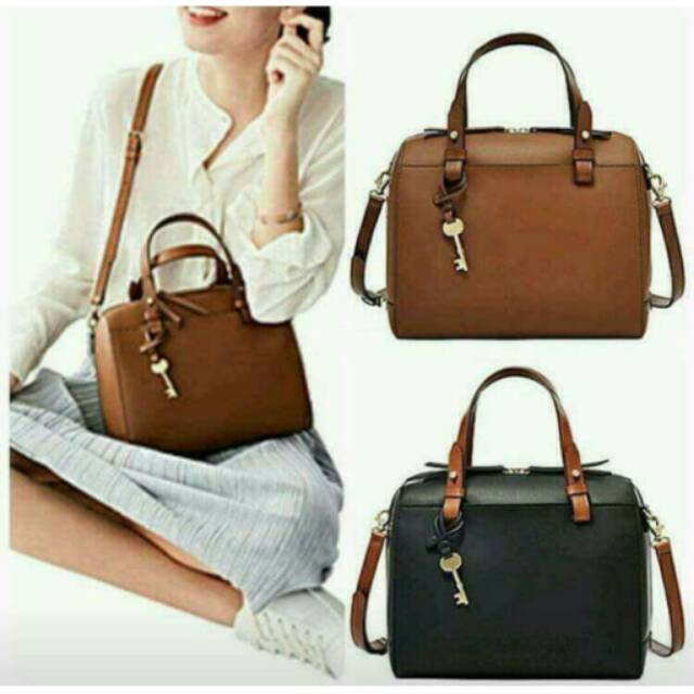 Fossil fiona satchel