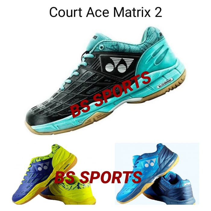 SEPATU BADMINTON YONEX COURT ACE MATRIX 2 ASLI ORI ORIGINAL 100%