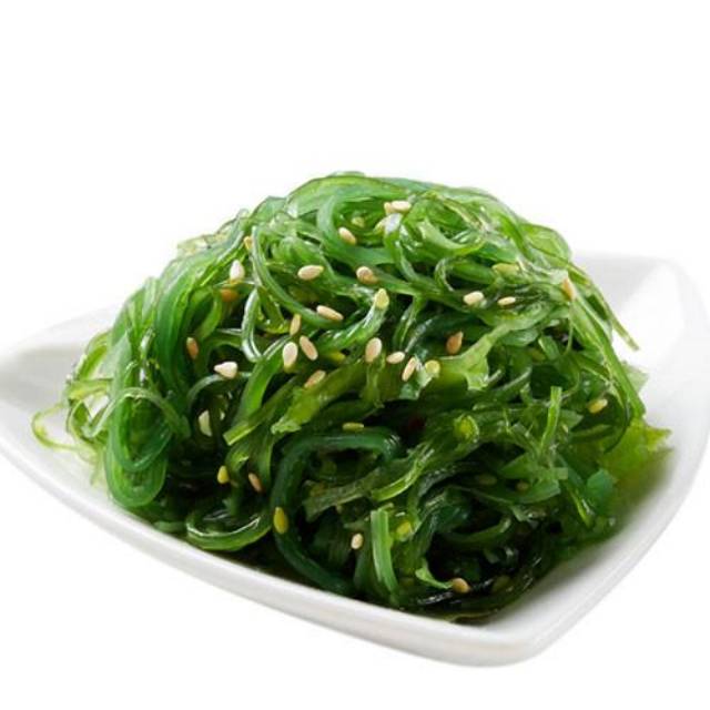 Chuka Wakame / Salad Rumput Laut (Seaweed Salad) siap