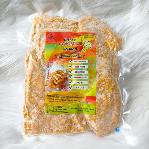 

KASADA Cireng Isi Premium Ayam Suwir dan Keju 625g